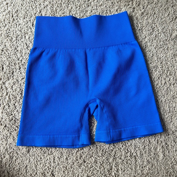 OQQ Biker Shorts From Amazon: Black, Blue, and Grey - Picture 6 of 7